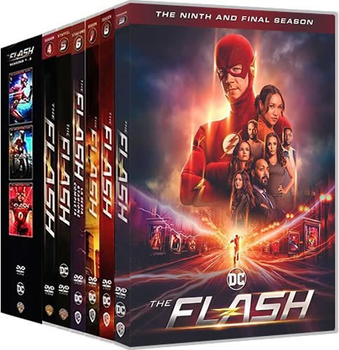 The Flash Complete Series 1-9  (42-Disc 2014-2023)