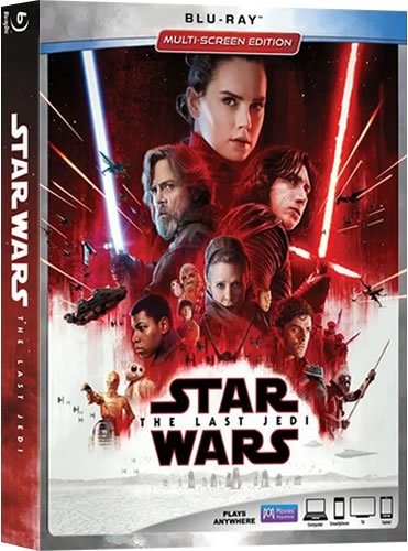 Star Wars The Last Jedi Blu-ray  (2-Disc 2017)