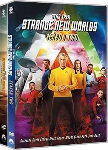 Star Trek Strange New Worlds Complete Season 1-2 DVD Set  (6-Disc 2022-2023)