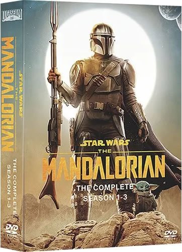 The Mandalorian Season 1-3 DVD Set  (7-Disc 2019-2023)