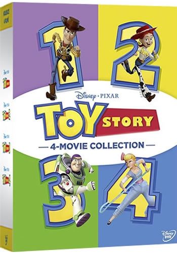 Toy Story 1-4 Movie Collection  (6-Disc 1995-2019)
