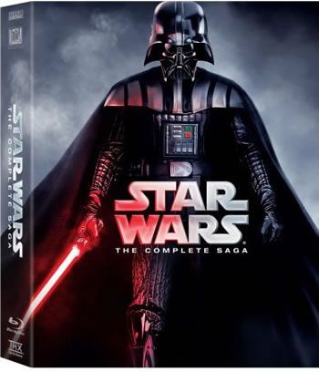 Star Wars The Complete Saga 6 Movie Collection Blu-ray  (9-Disc 2019)
